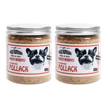 수제로만 반려동물용 황태파우더 60g, 황태, 2개입