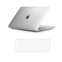 뉴비아 맥북용 키스킨 투명   크리스탈 하드케이스 투명 맥북에어13 A1466, 혼합 색상, 1세트