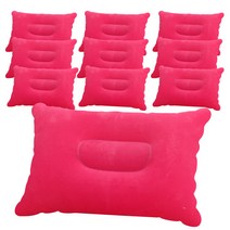 아리코 캠핑용 에어필로우, 핑크, 10개입