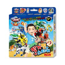 헬로카봇 쿵 핑거펀 스티커, 혼합 색상, 1개