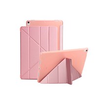 오펜트 아이패드 미니 4 5세대 가로 세로거치 스마트커버 Y케이스, 로즈핑크
