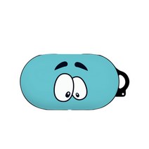 바니몽 아이컨택 디자인 갤럭시 버즈 케이스, 허탈