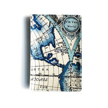 신원 세계지도 다용도 여권커버