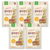 더내추럴 콜라겐 껌 강아지 간식 11cm 5p, 치킨, 5개