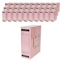 에코청운 문서보관상자 80p, 핑크, 1단