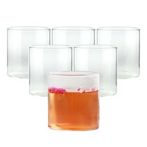 삼호유리 내열유리 글라스 유리컵 350ml glass tumbler-4, 6개