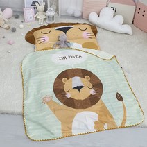 티피 동물 여름 면 낮잠이불 블랭킷 분리형, 코타