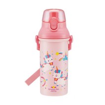 스케이터 원터치 보틀, 핑크 알리콘, 480ml