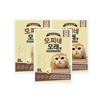 모찌네 고양이 모래 레몬향, 8L, 3개