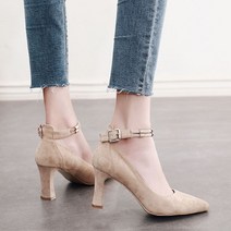 도나샵 스웨이드메리제인 스틸레토힐 sk-36551