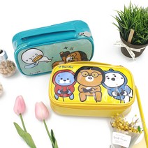 더오픈하우스 B패밀리 직사각 애나멜 파우치 2종 33-0338