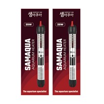 샘아쿠아 아쿠아리움 히터 X-511-25w, 2개