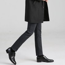 업클라스 남성용 기모 본딩 울트라스판 면바지 c061