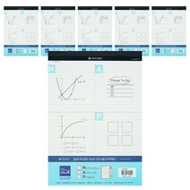 OXFORD 수학패드 B5 80매, 크림, 6개
