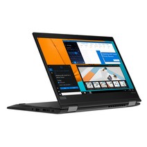 레노버 2019 씽크패드 X390 요가 13.3, 블랙, 코어i5 8세대, 256GB, 8GB, WIN10 Pro, 20NN002WKR