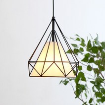 파파 다이아 팬던트조명 대 1등, 블랙