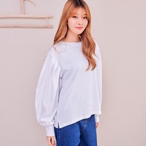 반에이크 오 여성용 빅퍼프 티셔츠