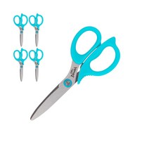 델리 에르고 이지컷 가위 E77755, 블루, 5개