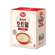 포스트 오트밀 오리지날 시리얼 6p, 180g, 1개