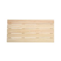 숲속애 편백 나무 원목발판 대형 가로 1000 x 500 x 35 mm, 혼합 색상, 1개