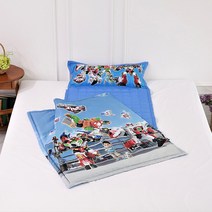 헬로카봇 순면 낮잠이불세트, 혼합 색상