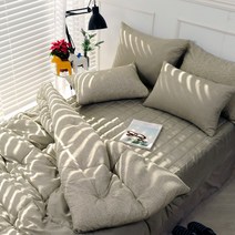 스코홈 욜로365시리즈 차렵이불 + 누빔매트리스커버 40cm 3종세트