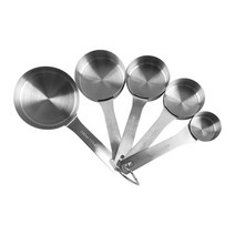 아이메이트 스테인레스 계량컵 240ml + 120ml + 80ml + 60ml + 30ml 세트