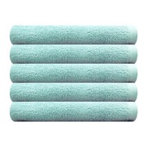 송월타월 브라이트 미용 32 수건 80g 20수 면사, 하늘, 5개