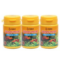 타비아 구피밀 관상어 사료, 50ml, 3개