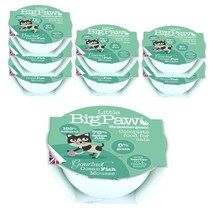 리틀빅파우 고양이 무스 주식 캔 8p, 오션피쉬, 85g, 8개