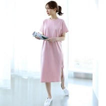 반팔 고래 수유 원피스 T816