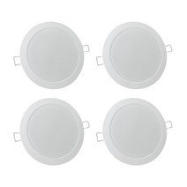시그마램프 LED 다운라이트 20W 주백색 17.5cm 4p, 4개
