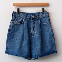 엔비룩 여성용 쇼팅 데님팬츠