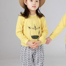 올챙이 아동용 지브라 9부 쟈가드 내의 상하의 세트