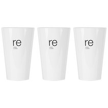 티스카페 불투명 플라스틱컵 RE시리즈 레귤러 440ml, 1개입, 3개