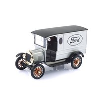 1대24 포드 모델 T 클래식카 Paddy Wagon 1925 레프리카 다이캐스트 차량 모형 MTX793297SI, 실버