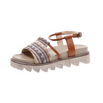 콩 K SHOES 보헤미안 스타일 스트랩 샌들