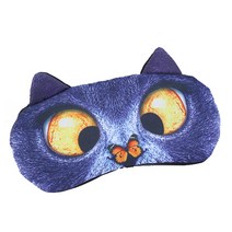 동물 그래픽 안대 6 블루 고양이, 1개입, 1개
