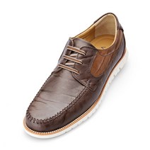 보닌 남성용 천연소가죽 배색 콤비 캐주얼화 RSE204TBR