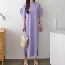 봉봉스토리 블로우퍼프 임산부 원피스