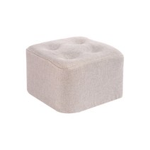 유앤미 심플 네모 스툴의자 DZ003 S, 베이지