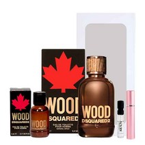 디스퀘어드2 우드 뿌르옴므 EDT 30ml + 미니어처 향수 5ml + 향수 공병 + 향수 1.5ml 세트 랜덤발송, 1세트