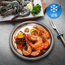 프라이드 블랙타이거새우 LIVE Frozen (냉동), 500g(10미), 1박스