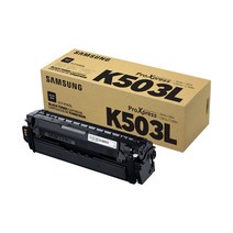 삼성전자 컬러 레이저 프린트 토너 CLT-K503L, 블랙, 1개