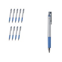 파이롯트 쥬스업 젤잉크펜 0.4mm LJP-20S4, 메탈릭블루, 10개