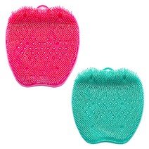 만능 발브러쉬 2종 세트, 핑크, 민트, 1세트