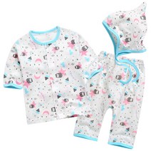 배배 아동용 꿈나라 부엉이 7부 내의 3종 세트