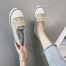 JCP 여성 통굽 벨크로 슬립온