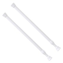 썬데코 다용도압축봉 13mm 2p, 화이트