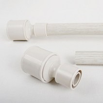 끌래망스 모던 커튼봉 25mm, 아이보리